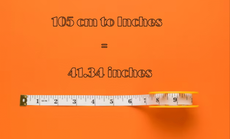 105 cm to Inches