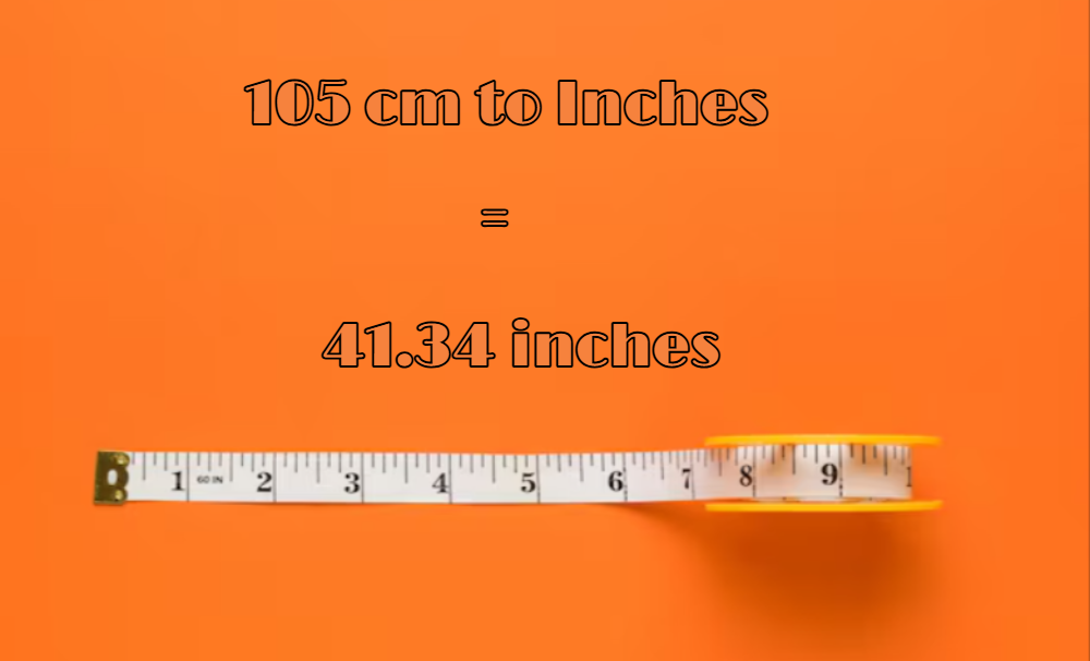 105 cm to Inches